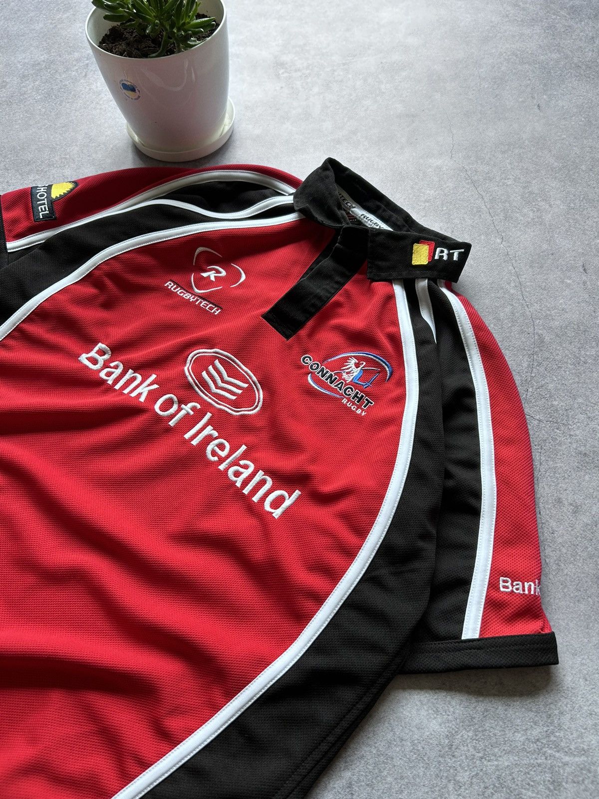 Rugby Ralph Lauren Vintage RugbyTech Bank of Ireland jersey Size US XL / EU 56 / 4 - 2 Thumbnail