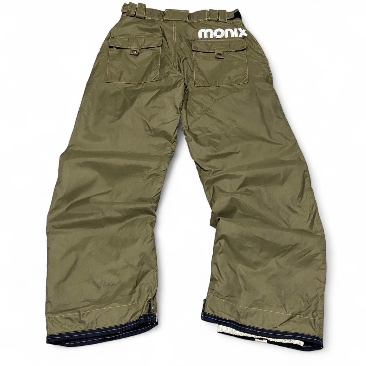 Other Y2K monix multi pocket green track pants Size US 30 / EU 46 - 1 Thumbnail