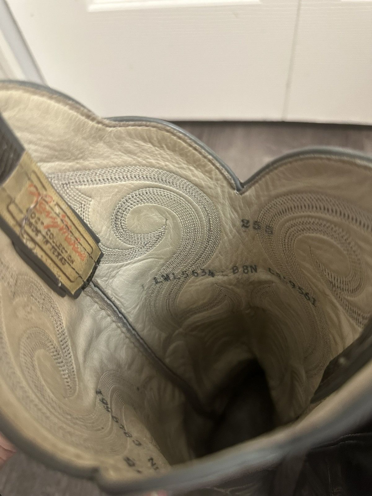Larry Mahan Vintage Exotic Leather Larry Mahans Size US 7.5 / IT 37.5 - 9 Thumbnail