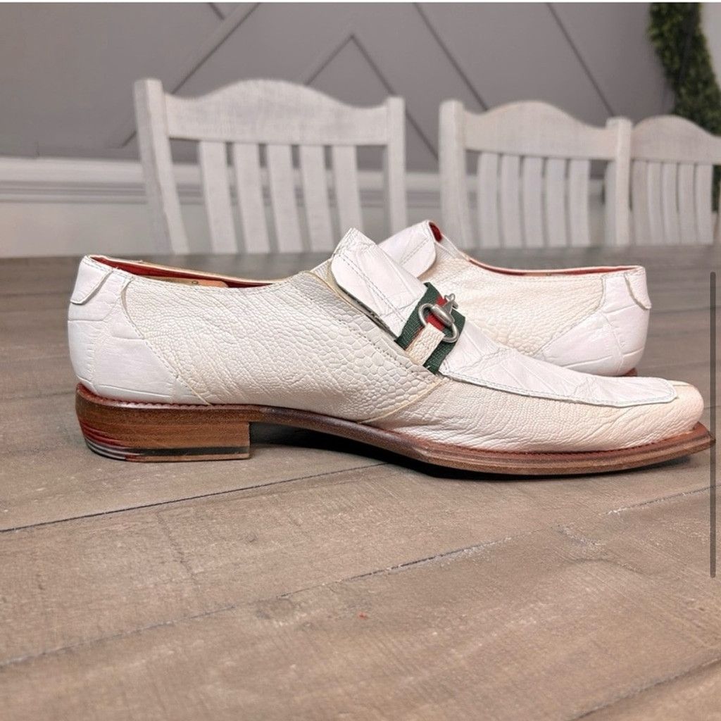 Mauri Mauri Mens Genuine Crocodile Dress Shoes Men Size 11 Size US 11 / EU 44 - 4 Thumbnail
