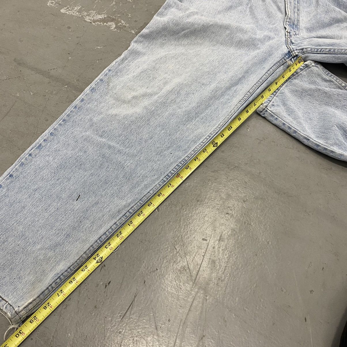 Japanese Brand × Levi's × Vintage Vtg 90s Levis Silvertab Baggy Thrashed Jeans Skater Grunge Size US 35 - 4 Thumbnail