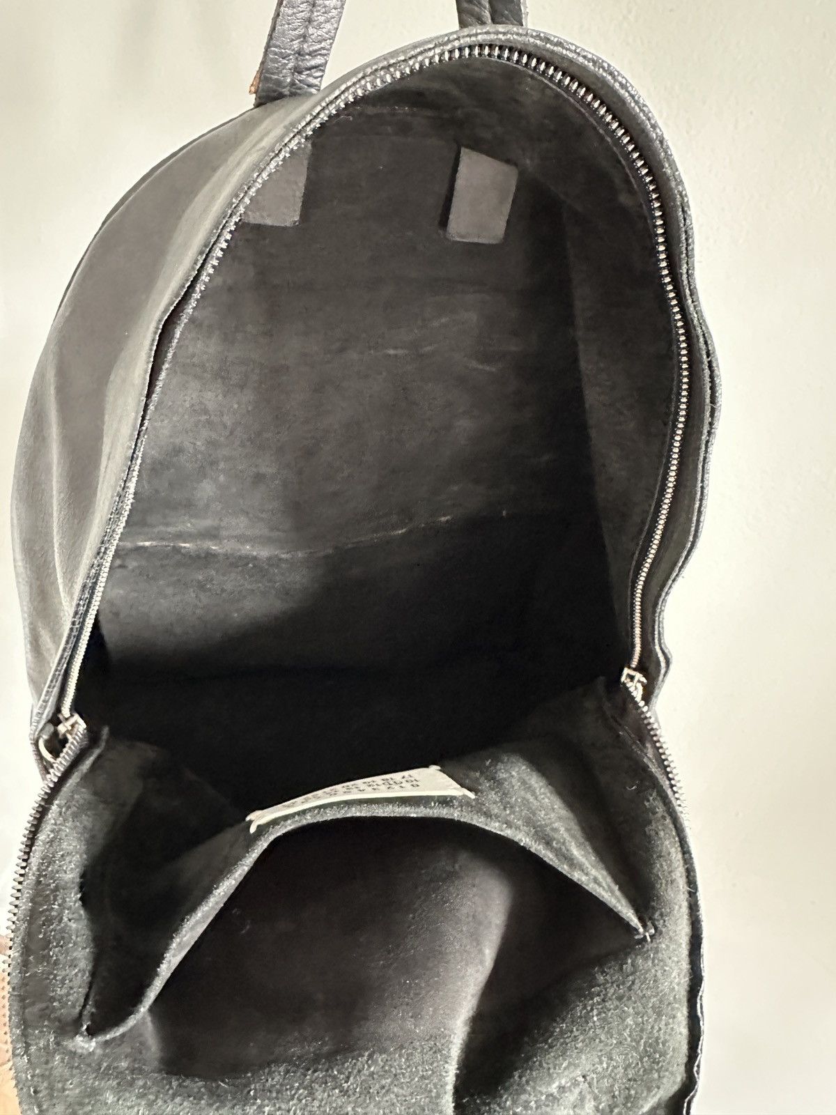 Maison Margiela Maison Martin Margiela Black Leather Backpack 2015 Size ONE SIZE - 4 Thumbnail