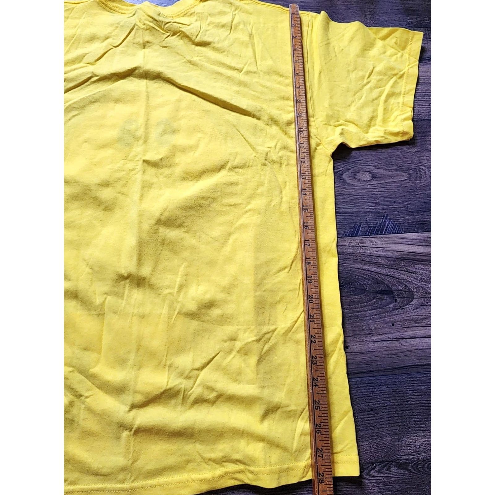 Vintage VINTAGE Mens XL Yellow M&M Candy Big Graphic Costume T Shirt Distressed 90s Mens XL Yellow M&M Candy Big Graphic Costume T Shirt Distressed Size US XL / EU 56 / 4 - 2 Thumbnail