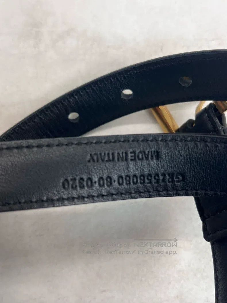 Saint Laurent Paris Saint Laurent Paris Belt i Size ONE SIZE - 6 Thumbnail