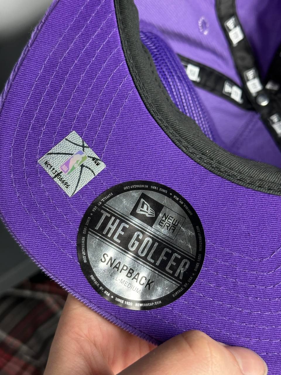NBA × New Era New Era Purple Lakers Corduroy NBA Hat Size ONE SIZE - 7 Thumbnail