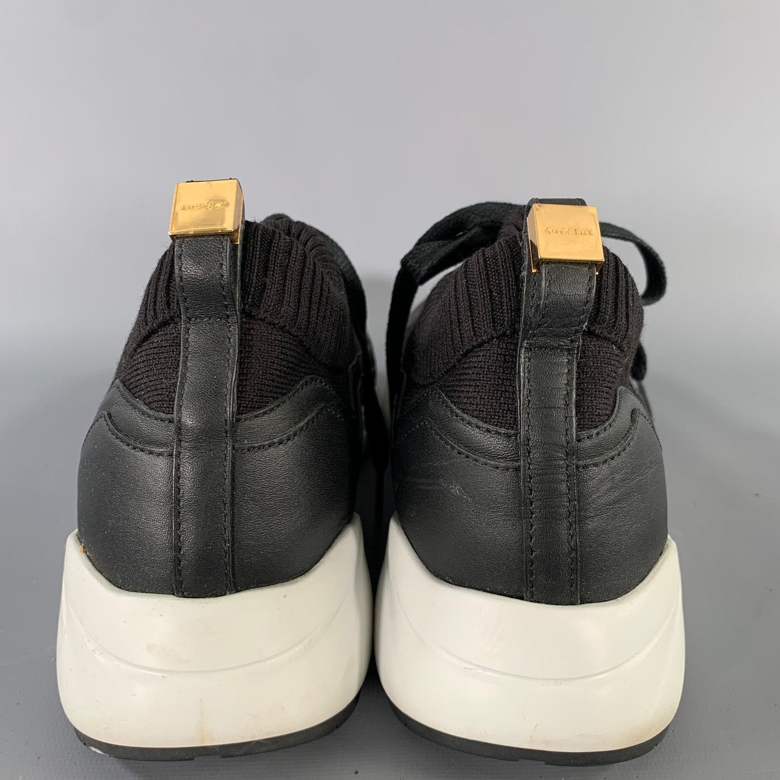 Buscemi BUSCEMI Size 11 Black Knit Lace Up Lace Up Shoes Size US 11 / IT 41 - 3 Thumbnail