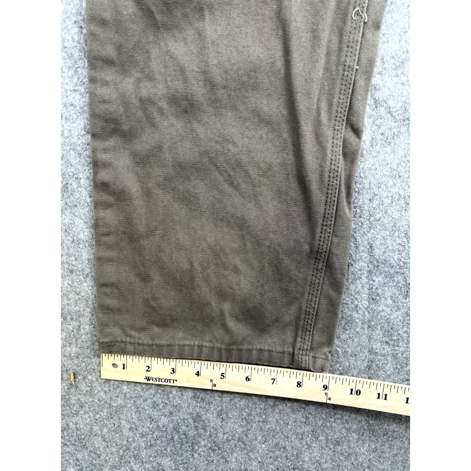 Dickies VINTAGE Dickies Pants Mens Brown Distressed Carptenter 90s 00s Work Jeans 874 Regular Straight 36x30 Size US 36 / EU 52 - 5 Thumbnail