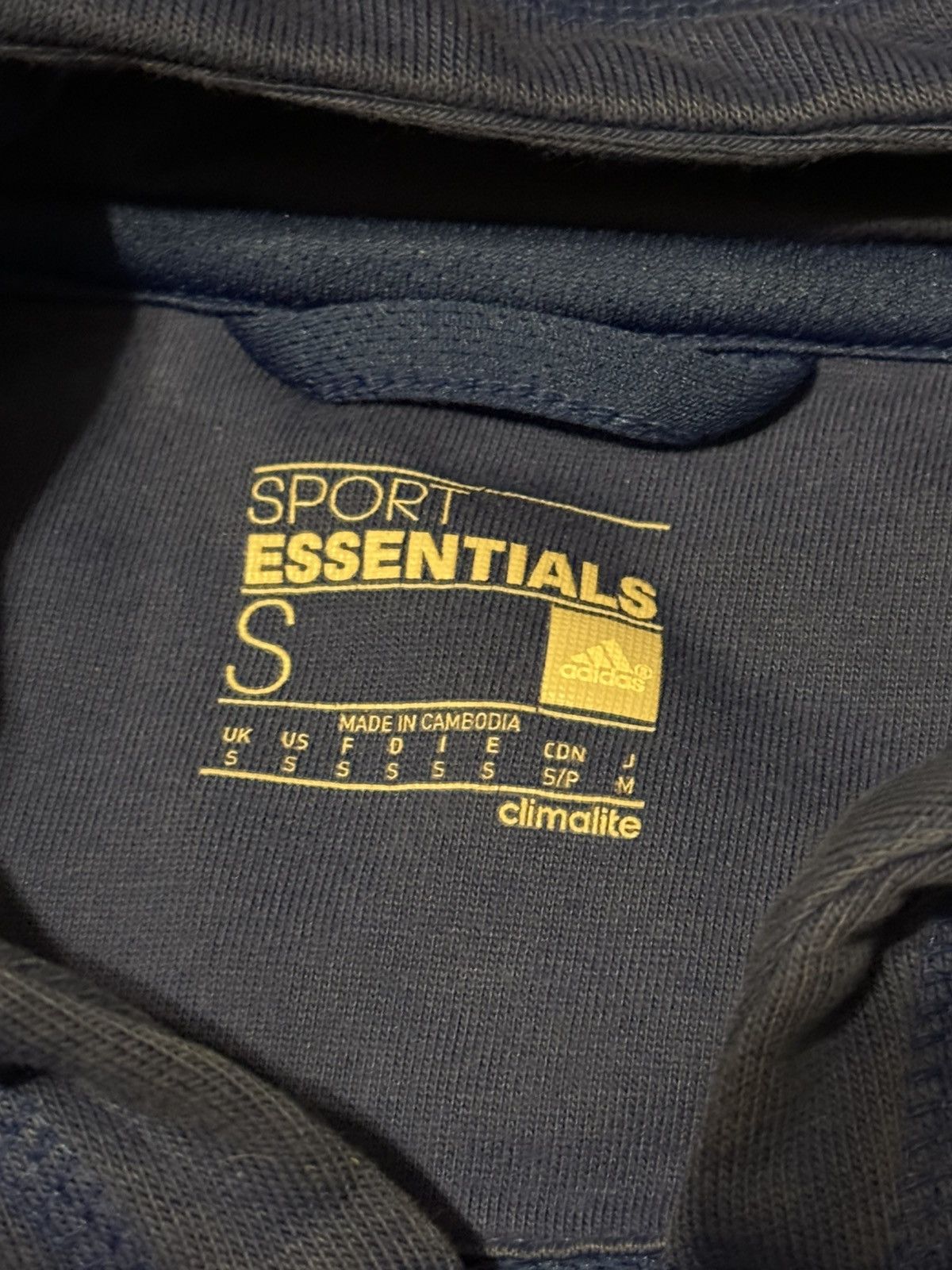 Adidas Adidas Sport Essentials Hoodie Blue Small Size US S / EU 44-46 / 1 - 4 Thumbnail