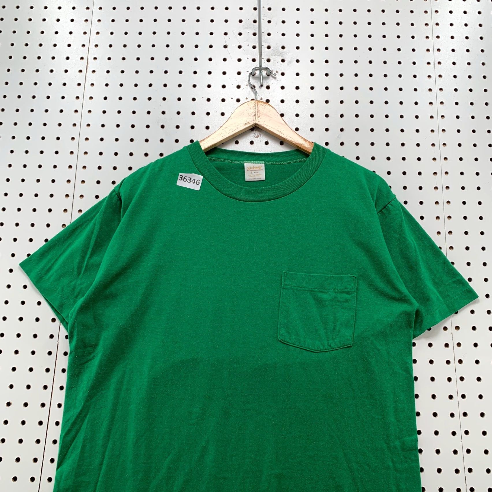 Vintage VINTAGE 70s Sportswear Graphic Print T-Shirt Men Large Green Single Stitch 21x26 Size US L / EU 52-54 / 3 - 6 Thumbnail