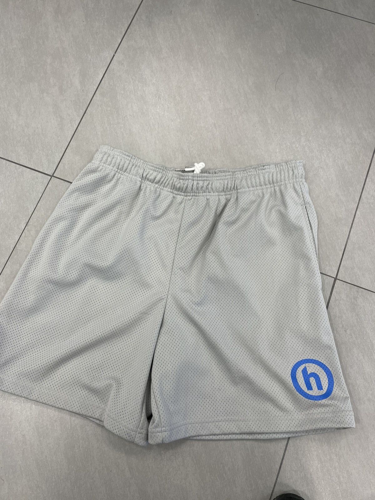 HIDDEN Hidden Grey Mesh Shorts Size US 36 / EU 52 - 1 Thumbnail