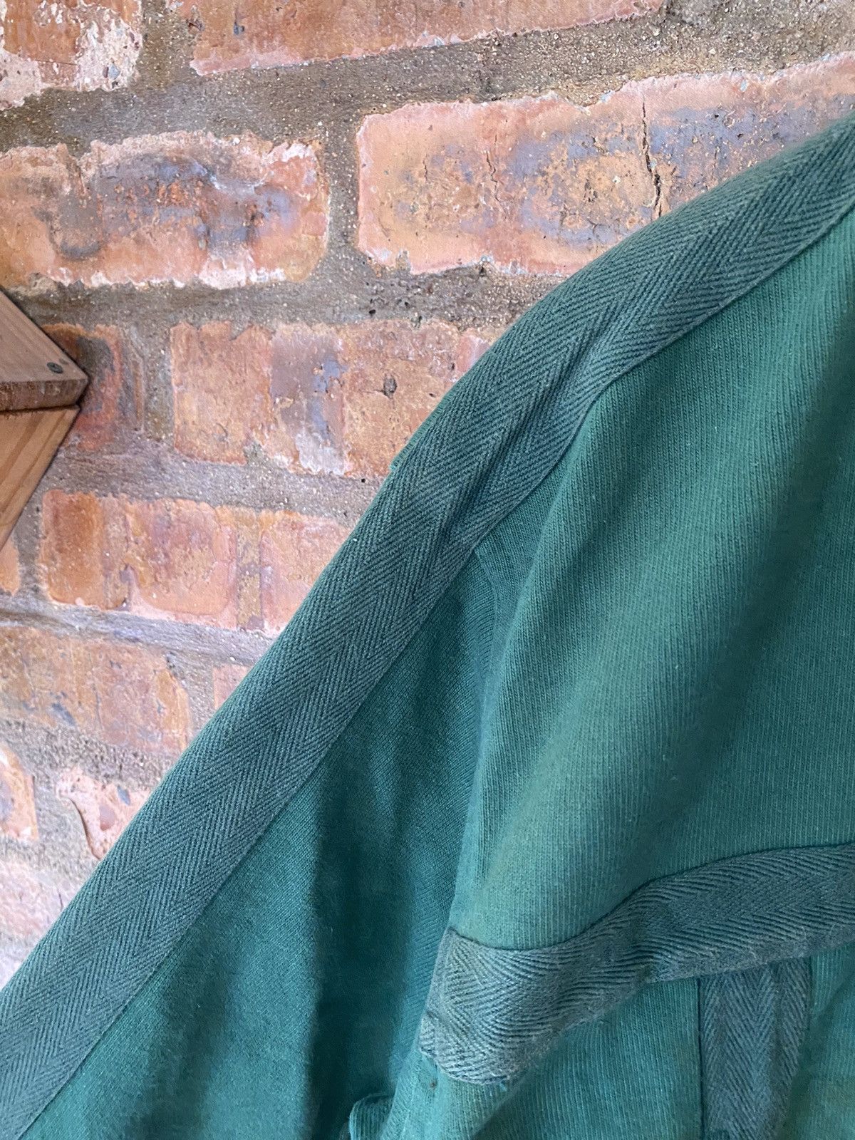 Issey Miyake 1990s Bondage Green Jacket Size US M / EU 48-50 / 2 - 9 Thumbnail
