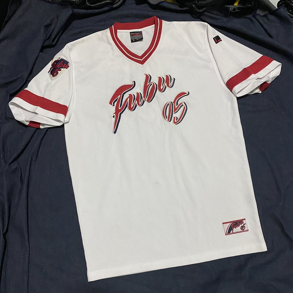 Fubu VINTAGE Y2K FUBU JERSEY Size US L / EU 52-54 / 3 - 1 Thumbnail