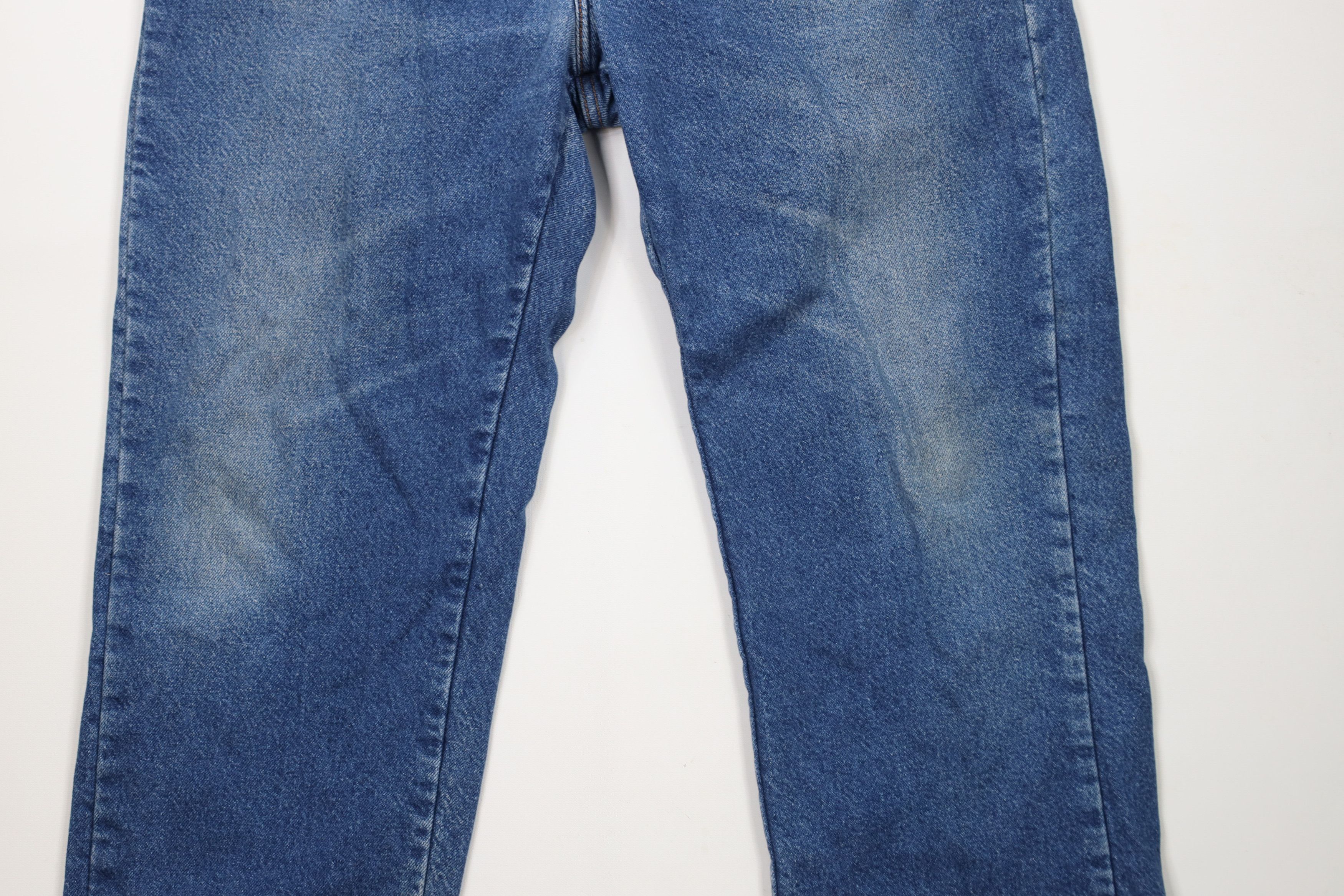 Dickies × Vintage Vintage 90s Dickies Flannel Lined Wide Leg Denim Jeans Size US 40 / EU 56 - 4 Thumbnail