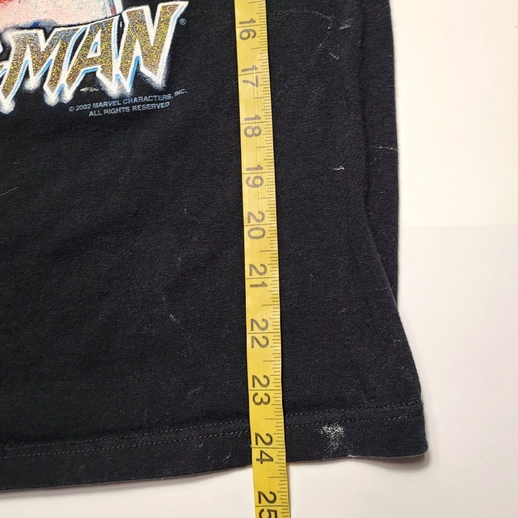 Vintage VINTAGE Spider-Man Marvel T-Shirt Mens Size Small X-Men Mad Engine Crew Neck Short Sleeve Black 2002 90s Comics Movie MenS Size US S / EU 44-46 / 1 - 7 Thumbnail