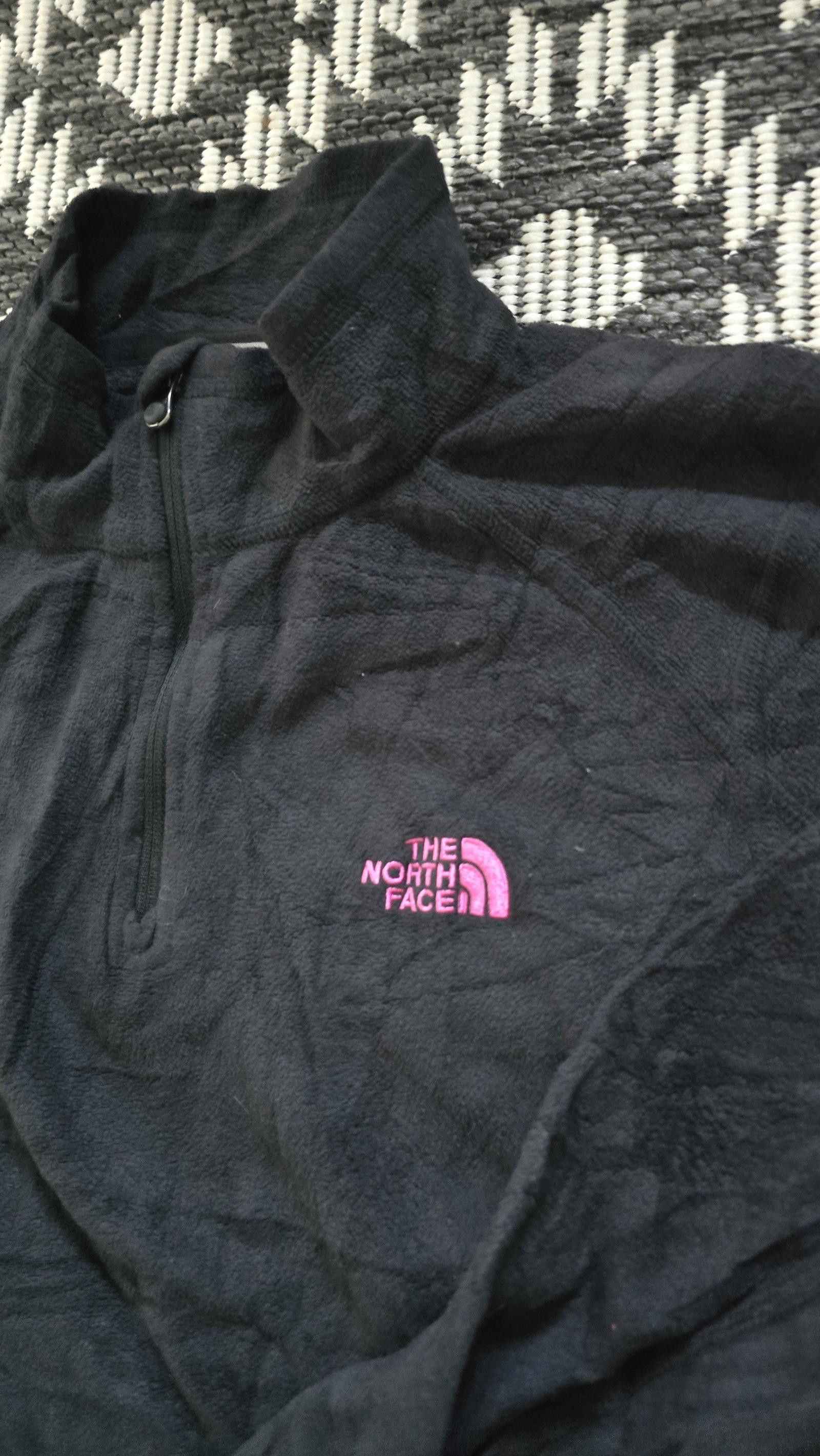 The North Face The North Face Ladies Black and Pink, Fleece 1/4 zip, Medium Size M / US 6-8 / IT 42-44 - 3 Thumbnail