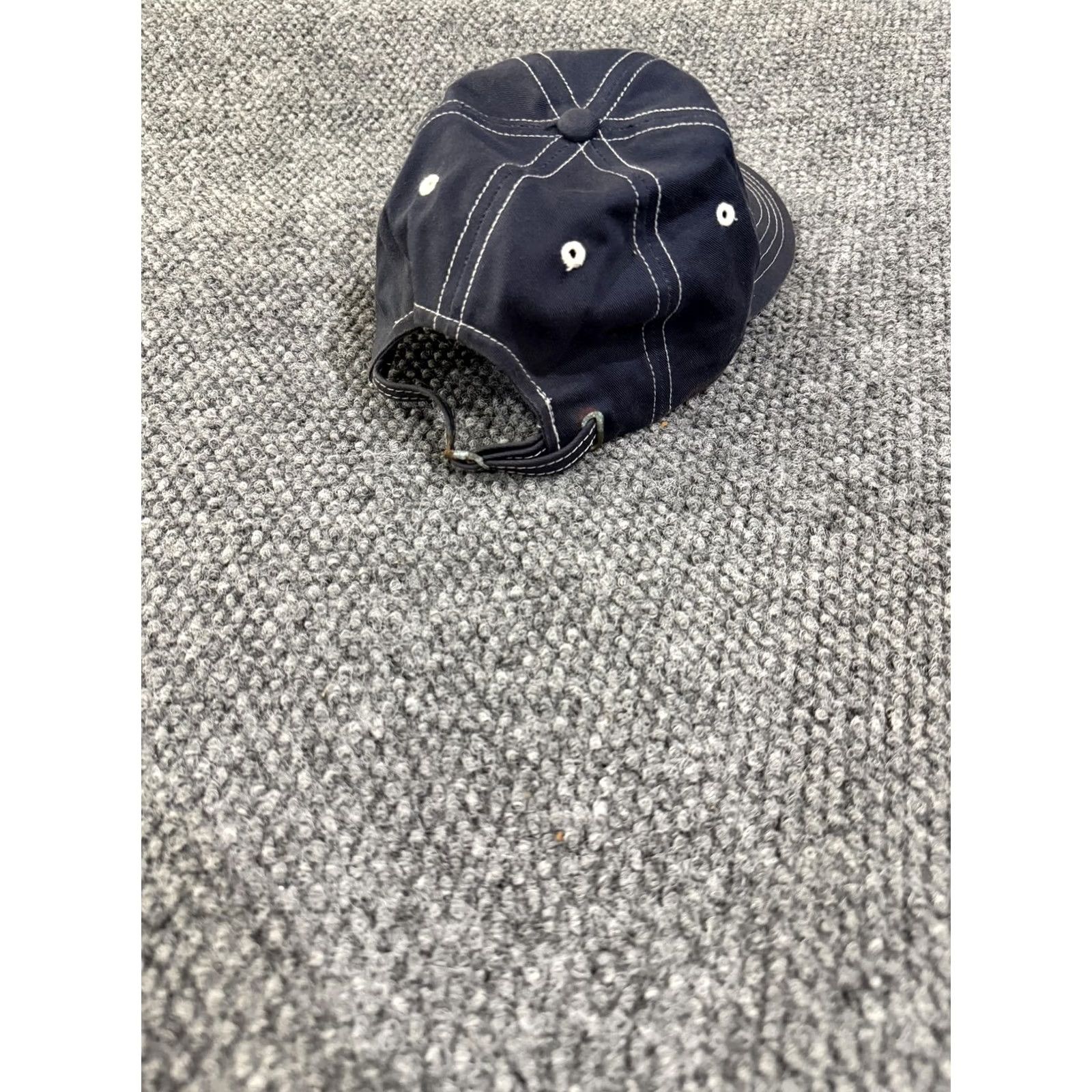 Lugz Lugz Hat Baseball Cap Strap Back Mens One Size Blue Embroidered Logo Dad Hat Cotton Twill Summer Casual Cap Momentum Size ONE SIZE - 5 Thumbnail