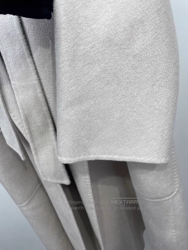 Max Mara Max Mara Classic Belted Double-faced Cashmere Coat Size XS / US 0-2 / IT 36-38 - 6 Thumbnail