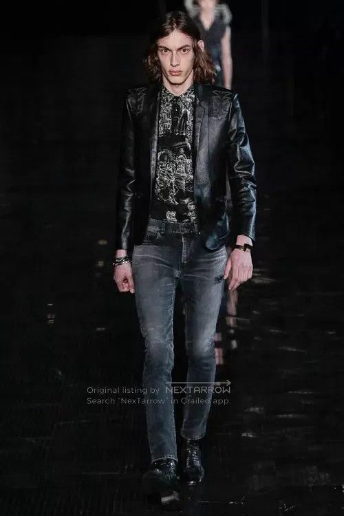Saint Laurent Paris Saint Laurent Paris Classic wash faded denim pants size 30 Size US 30 / EU 46 - 1 Thumbnail