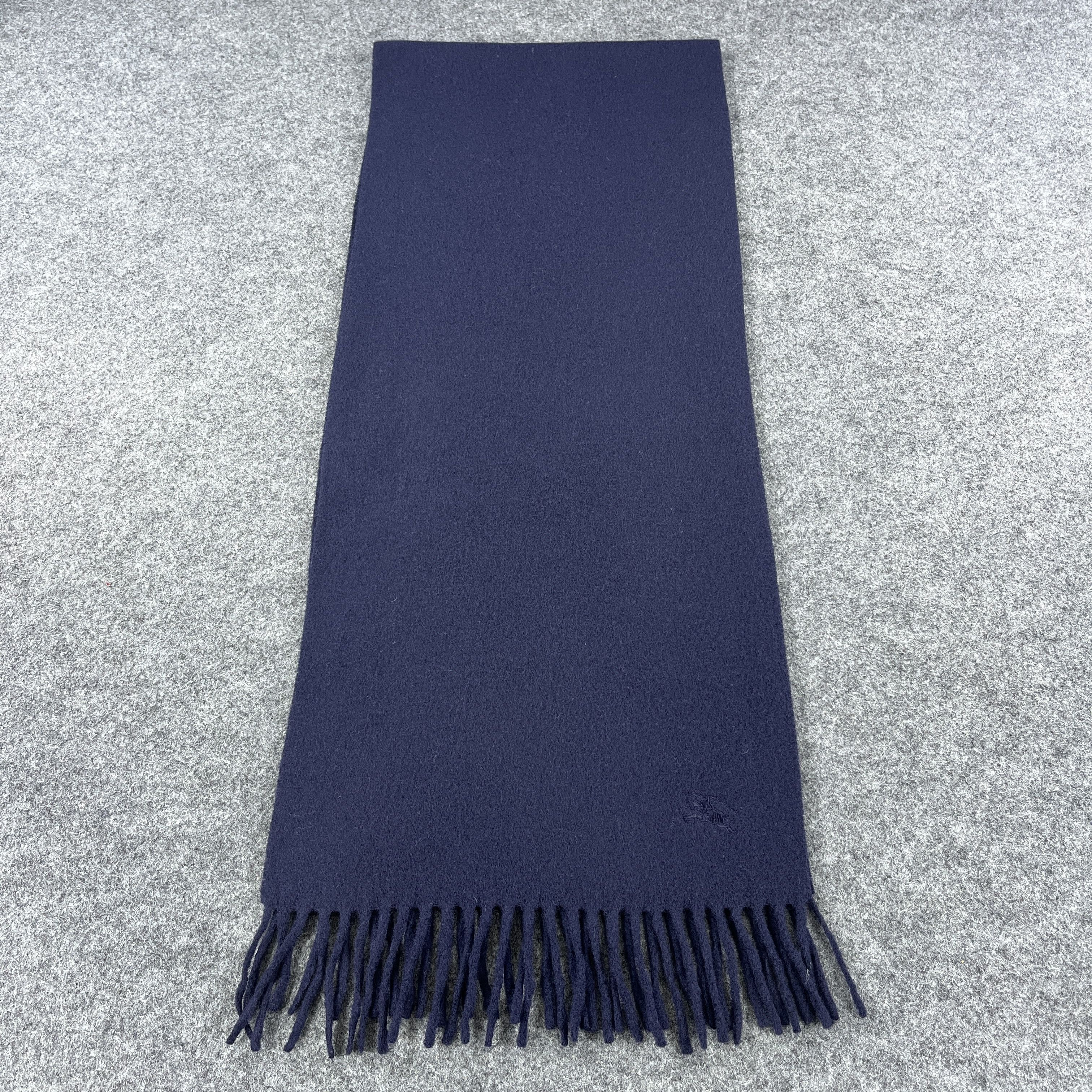 Burberry Burberry Lambswool Scarf / Muffler / Neckwear T1323 Size ONE SIZE - 1 Thumbnail