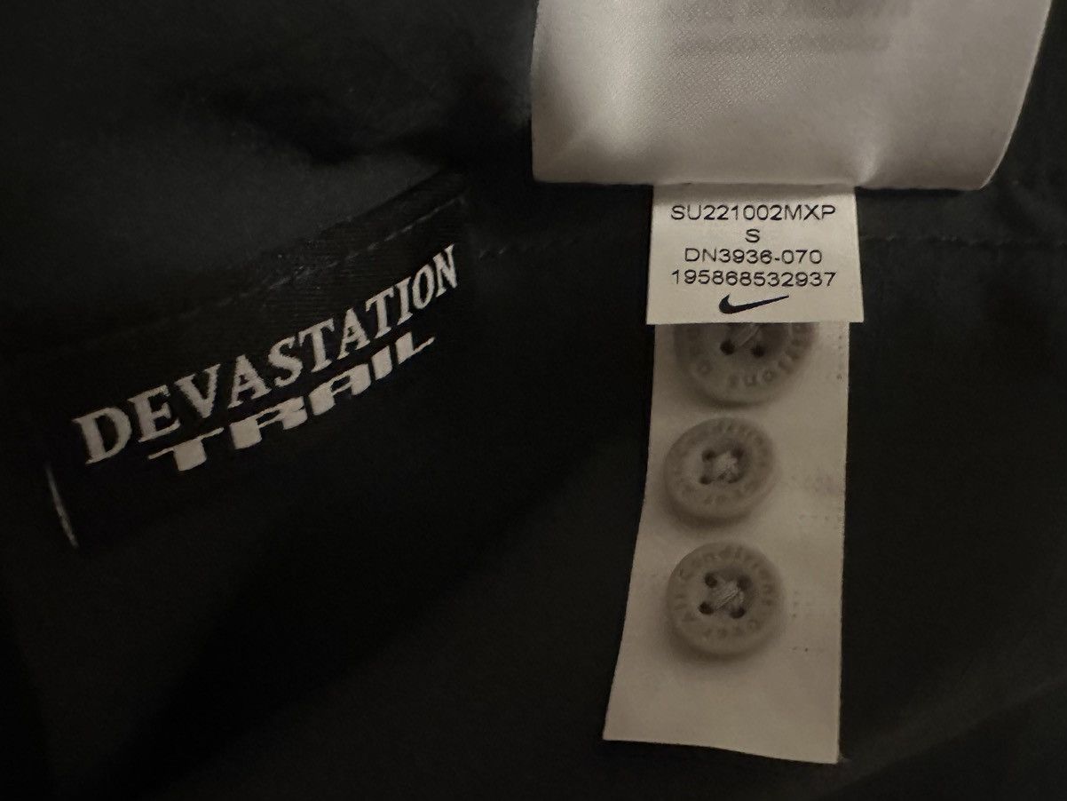 Nike × Nike ACG Nike ACG UV Devastation trail dri fit shirt gray small Size US S / EU 44-46 / 1 - 8 Thumbnail