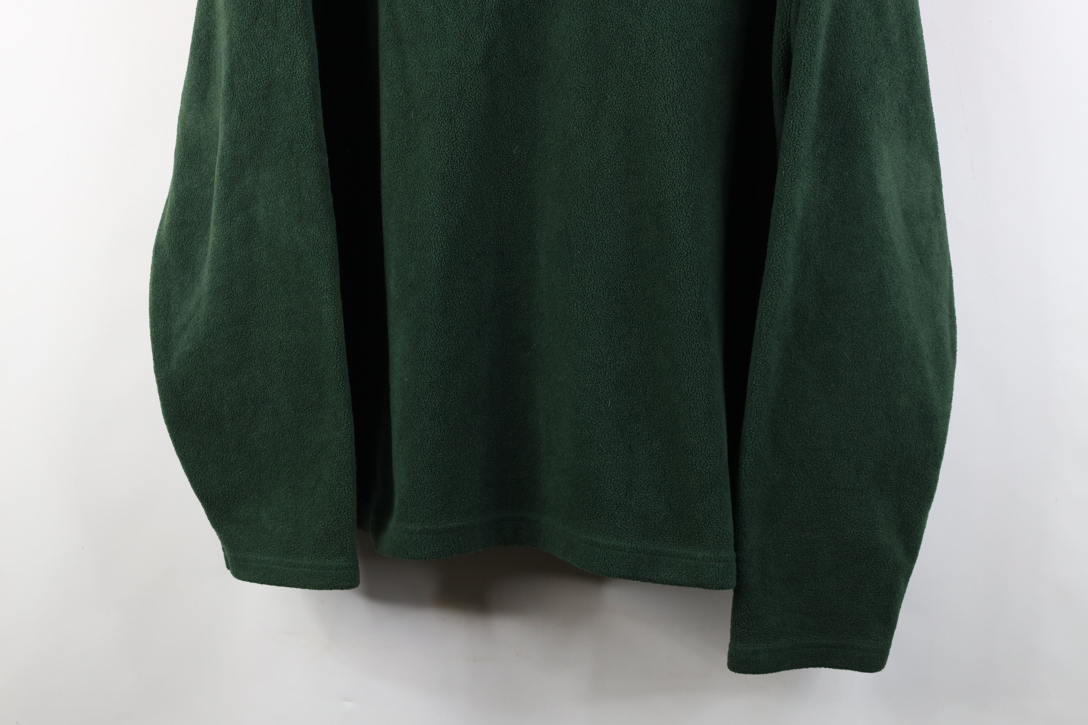 Gap Vintage 90s Y2K Gap Half Zip Fleece Pullover Sweater Green Size US XL / EU 56 / 4 - 3 Thumbnail
