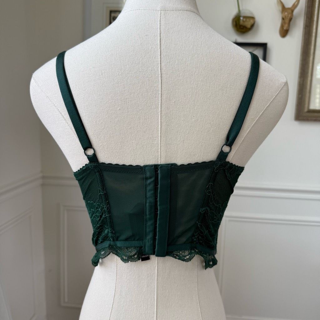 Victoria's Secret NWOT Victorias Secret Green Very Sexy Bombshell Bustier Bra Size S / US 4 / IT 40 - 3 Thumbnail