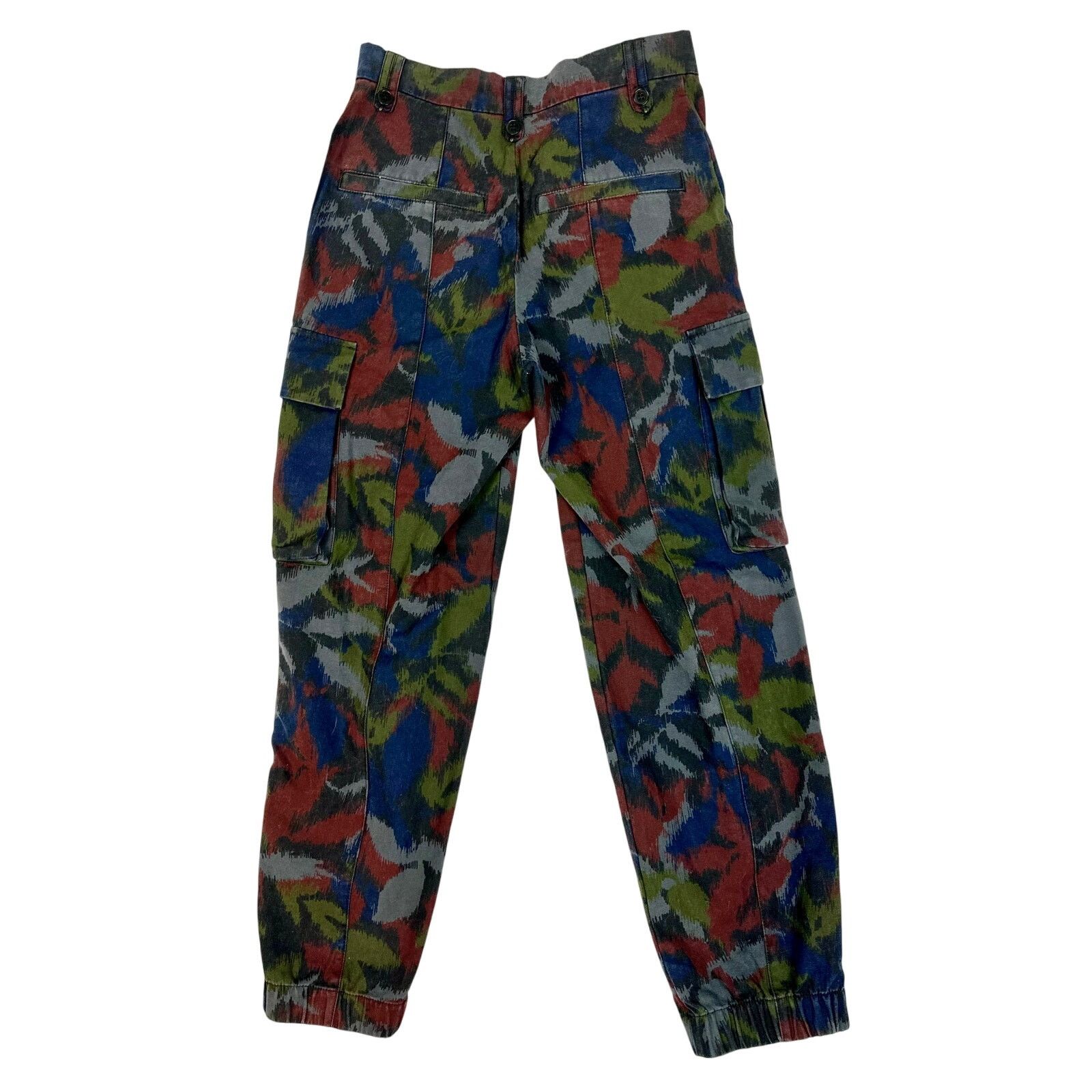 Zadig & Voltaire Zadig & Voltaire Pilote Canvas Cargo Pants Dark Camo 34 (8) Size 30" / US 8 / IT 44 - 17 Thumbnail