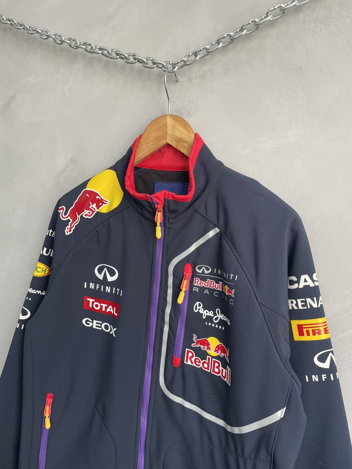 Pepe Jeans Racing Red Bull team zip jacket softshell Size US S / EU 44-46 / 1 - 2 Thumbnail