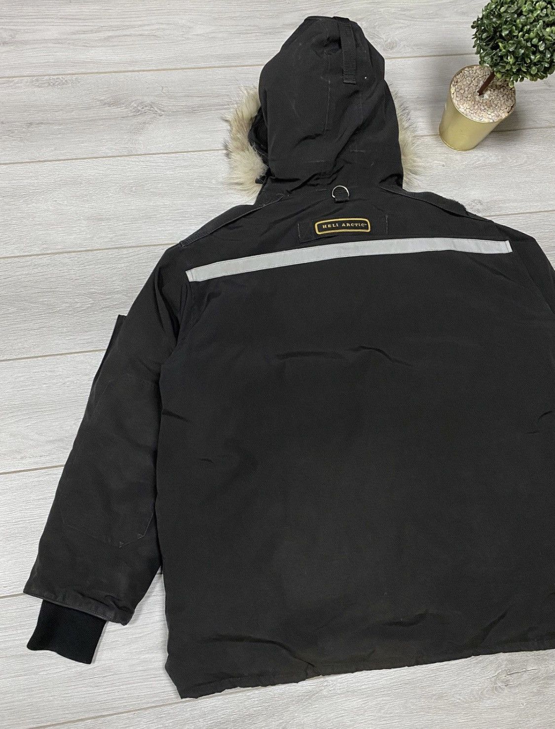 CANADA GOOSE 🍁 Heli Arctic parka leaves DOWN PUFFER JACKET