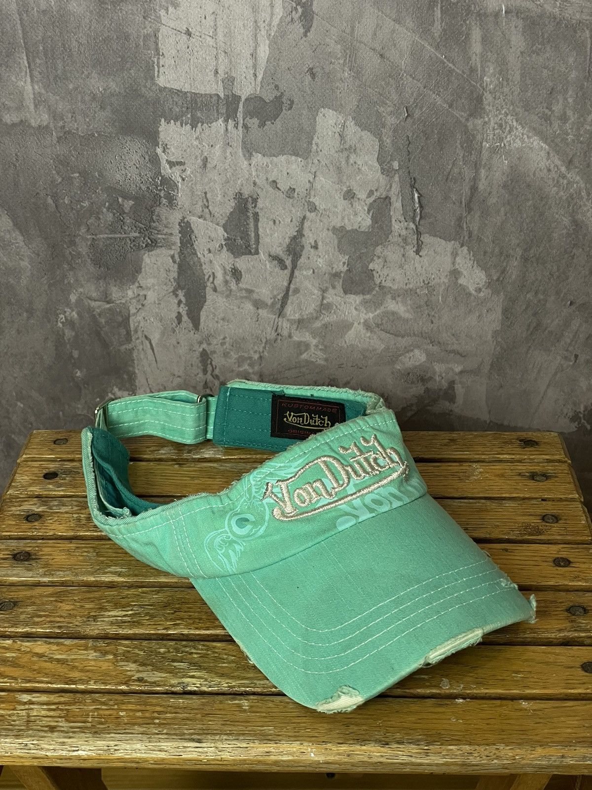 Von Dutch Vintage Von Dutch Distressed Style Cap Hat Size ONE SIZE - 1 Thumbnail