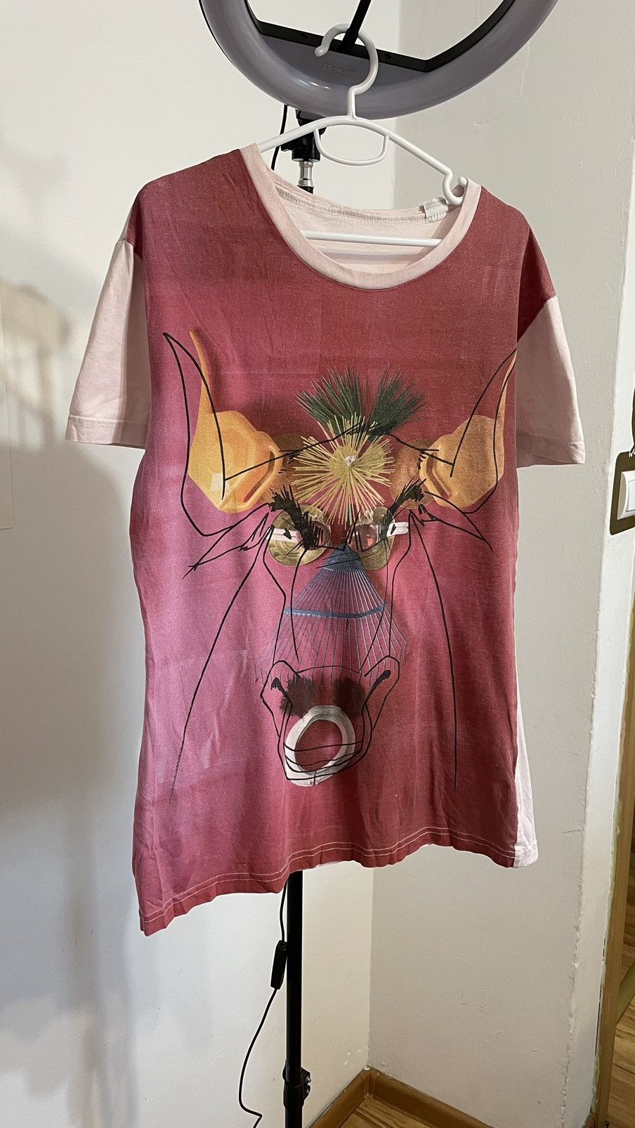 John Galliano Designer t shirt John Galliano print Size L / US 10 / IT 46 - 3 Thumbnail
