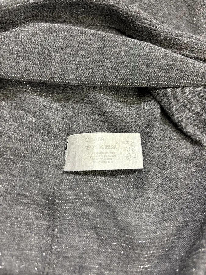 Marithe + Francois Girbaud × Vintage 2000s Marithé + François Girbaud Grey Contemporary V Neck Longsleeves Size US XS / EU 42 / 0 - 10 Thumbnail