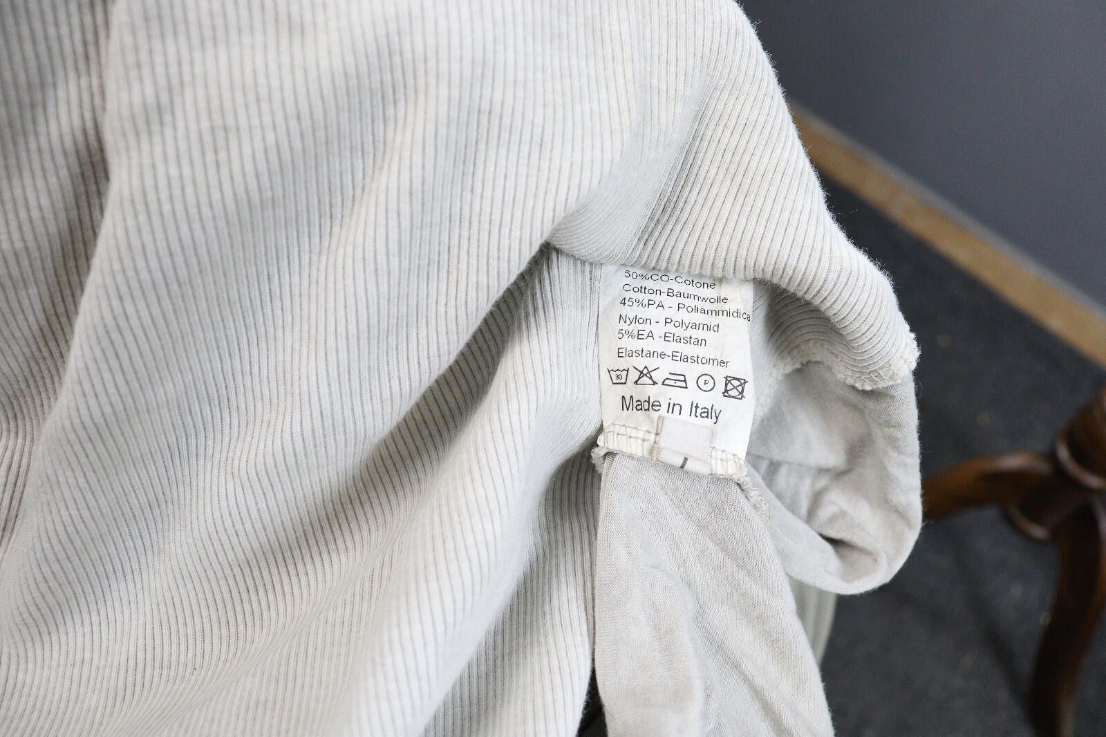 Bottega Veneta Bottega by Elisa Cavaletti Grey Tunic Knee Dress Size L Size L / US 10 / IT 46 - 10 Thumbnail
