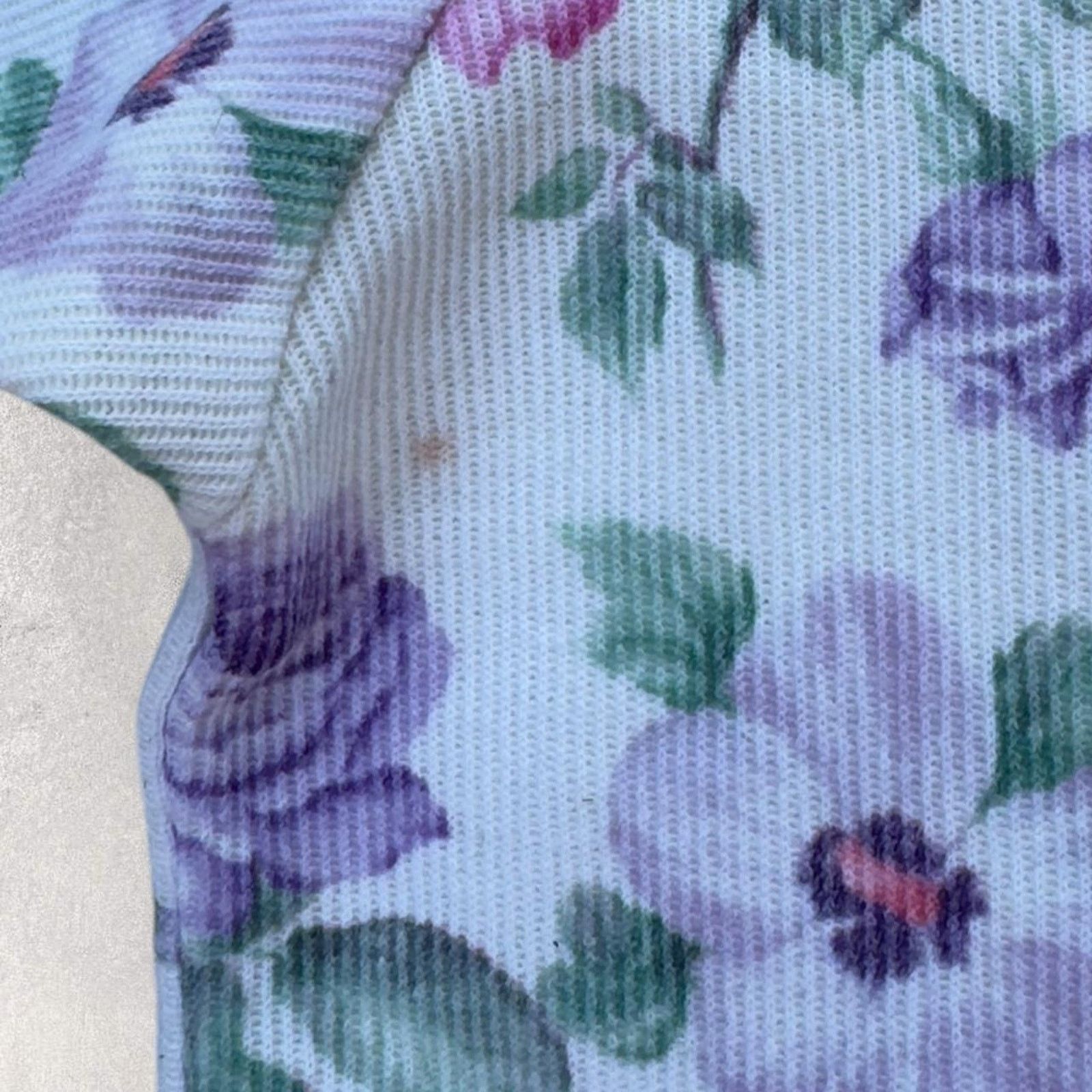 Jordache Vintage 90’s Jordache AOP Floral Print Shirt 💐 Size M / US 6-8 / IT 42-44 - 8 Thumbnail