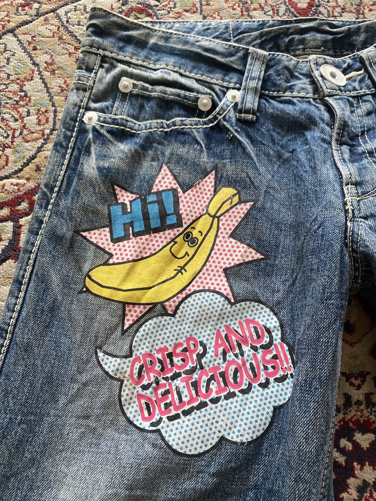 20471120 🔥Japanese Co&Lu Hysteric Glamour Inspired🔥 Jeans Size US 32 / EU 48 - 3 Thumbnail