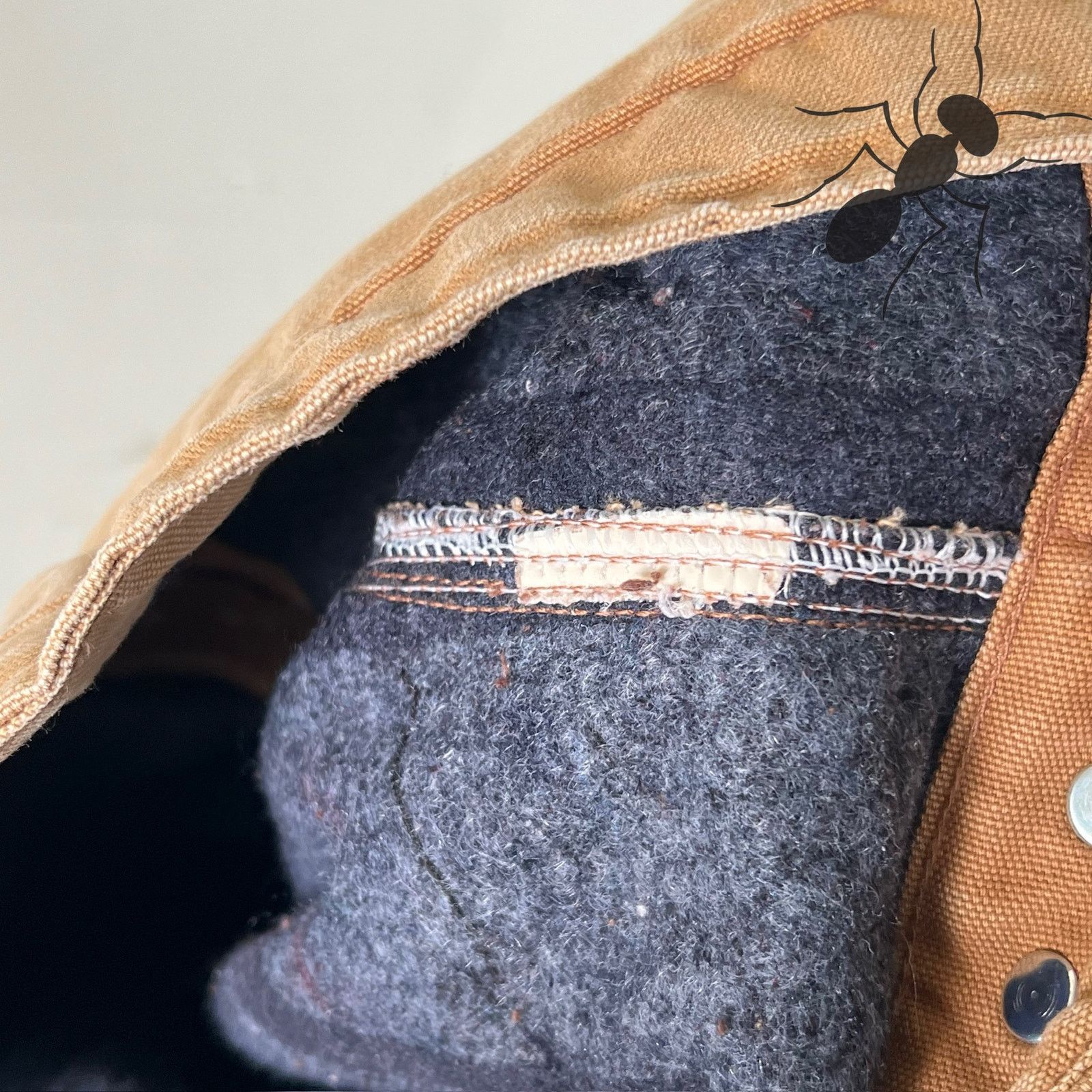 Carhartt × Vintage Carhartt J01 BRN brown detroit work wear jacket Size US S / EU 44-46 / 1 - 12 Thumbnail