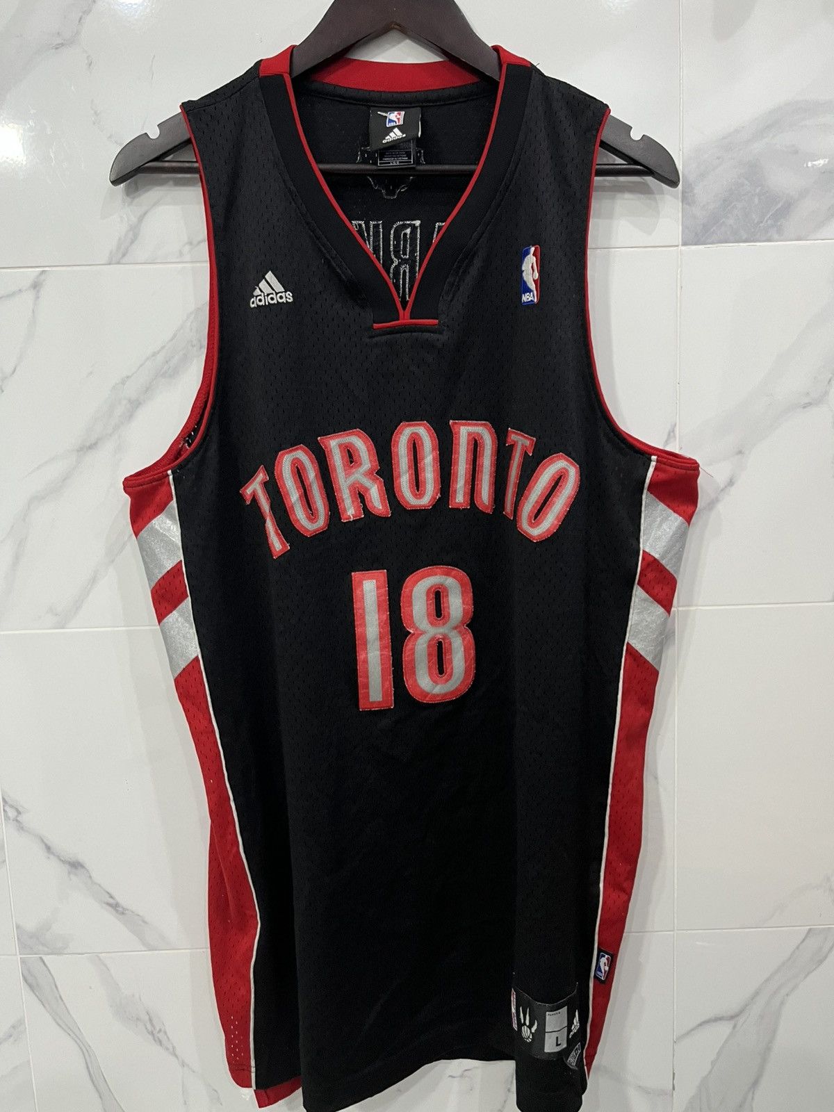 NBA × Vintage Toronto raptors Anthony parker Nba jersey Size L Size US L / EU 52-54 / 3 - 1 Thumbnail