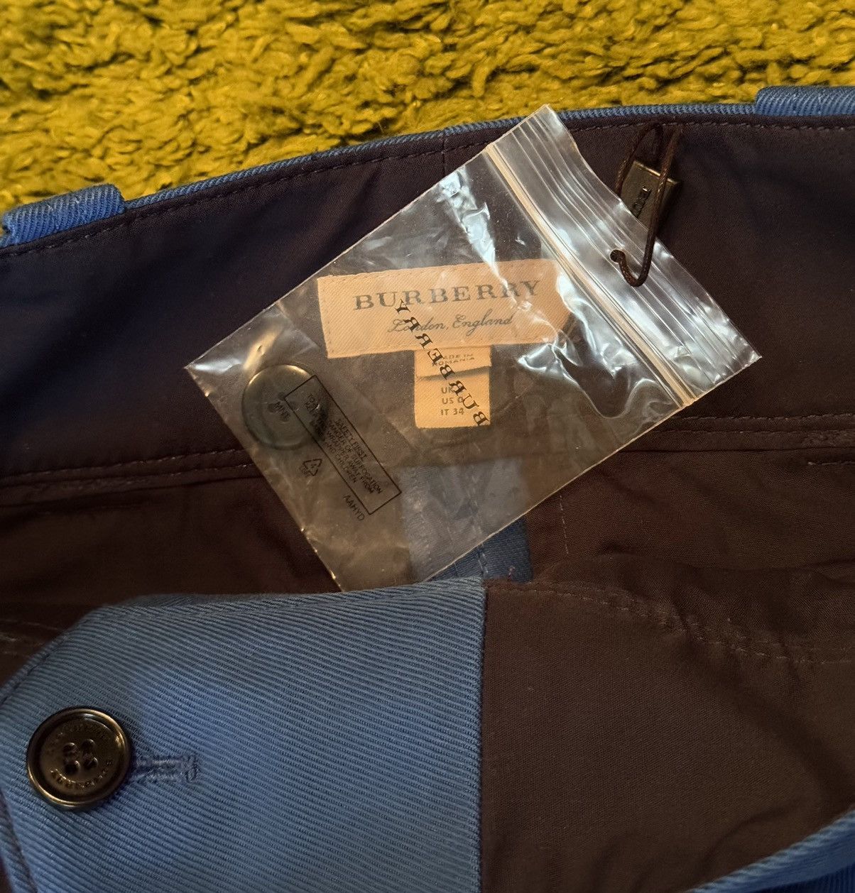 Burberry × Designer Burberry carpenter canvas straight fit palazzo pants Size 25" / US 0 / IT 36 - 8 Thumbnail