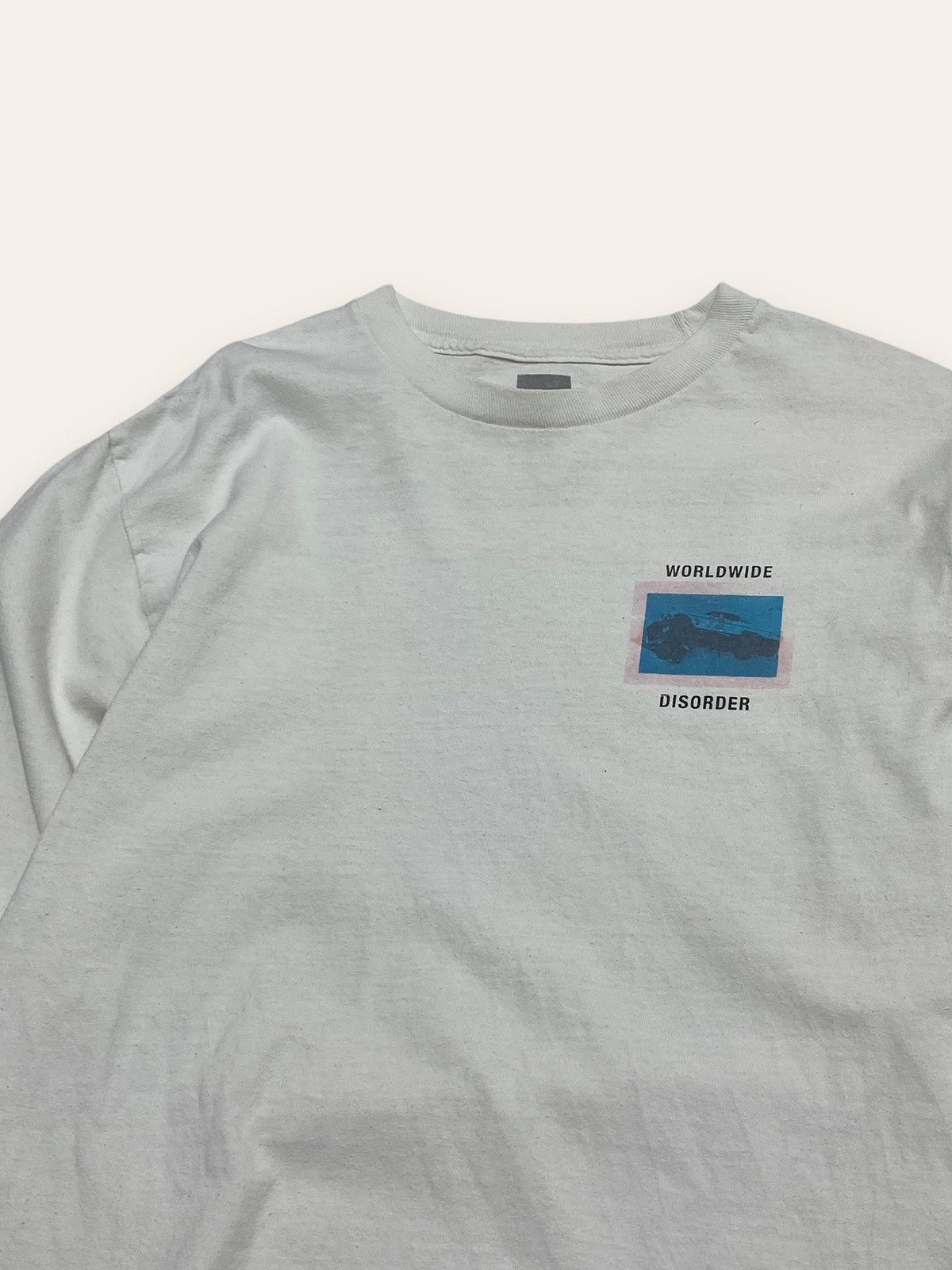 Huf Vintage HUF Big Logo Disorder Longsleeve Tee Shirt Y2K Size US S / EU 44-46 / 1 - 3 Thumbnail