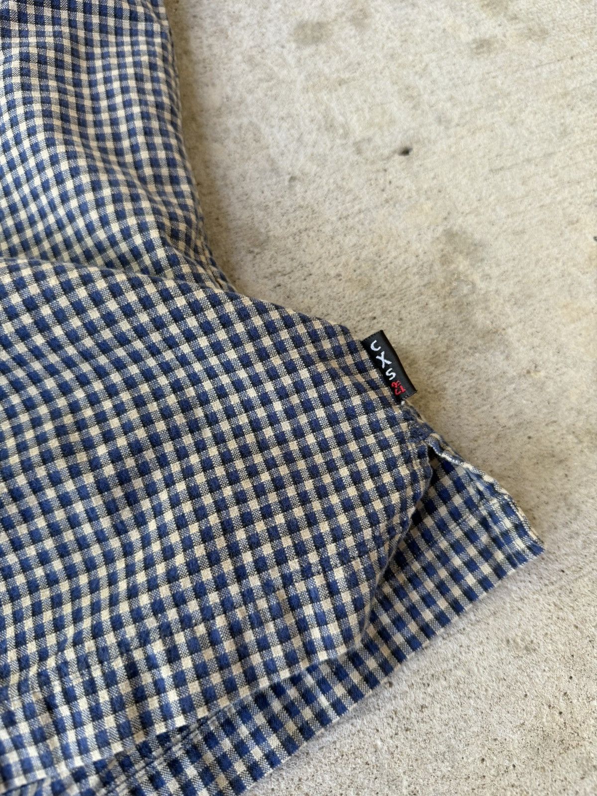 Vintage Y2K Button Up Collared Seersucker Plaid Short Sleeve Shirt Size US L / EU 52-54 / 3 - 5 Thumbnail