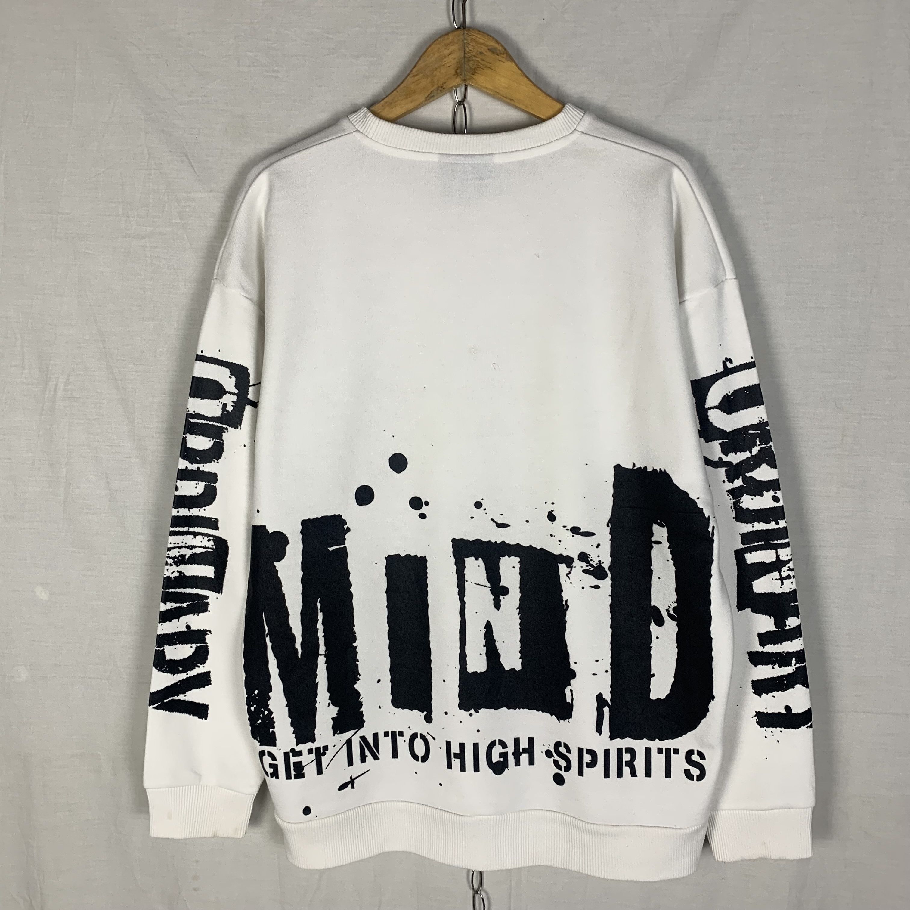 Defective Struct Paint Splatter Sweatshirt Crewneck