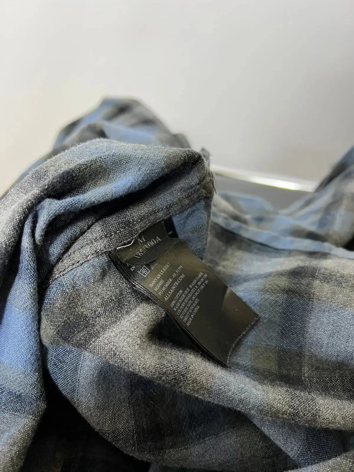 20471120 × Allsaints × Japanese Brand All Saints Banyan LS Shirt Size US M / EU 48-50 / 2 - 4 Thumbnail