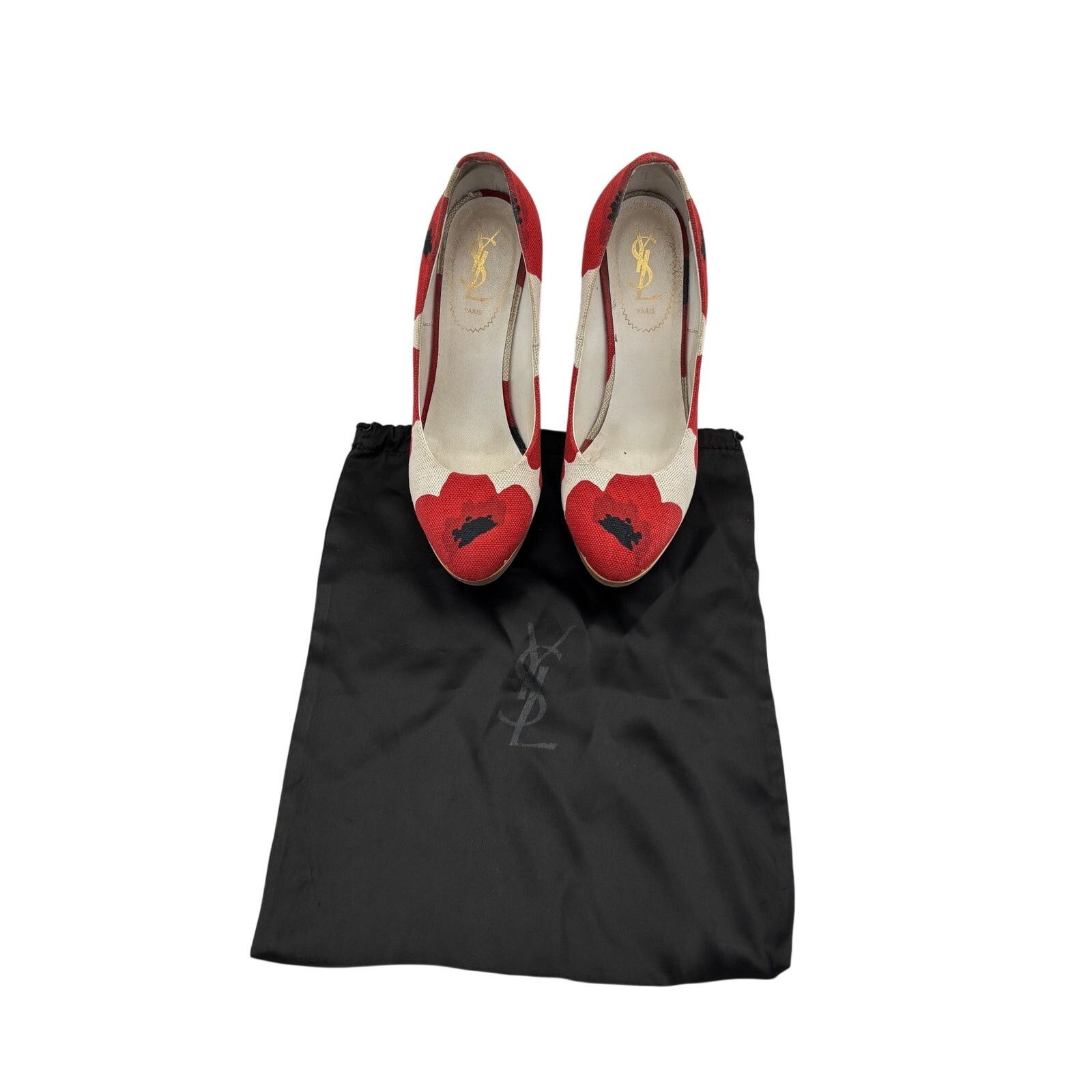 Yves Saint Laurent Yves Saint Laurent Maryna 105 Pump Wedges Women's 37.5 Size US 6.5 / IT 36.5 - 1 Thumbnail