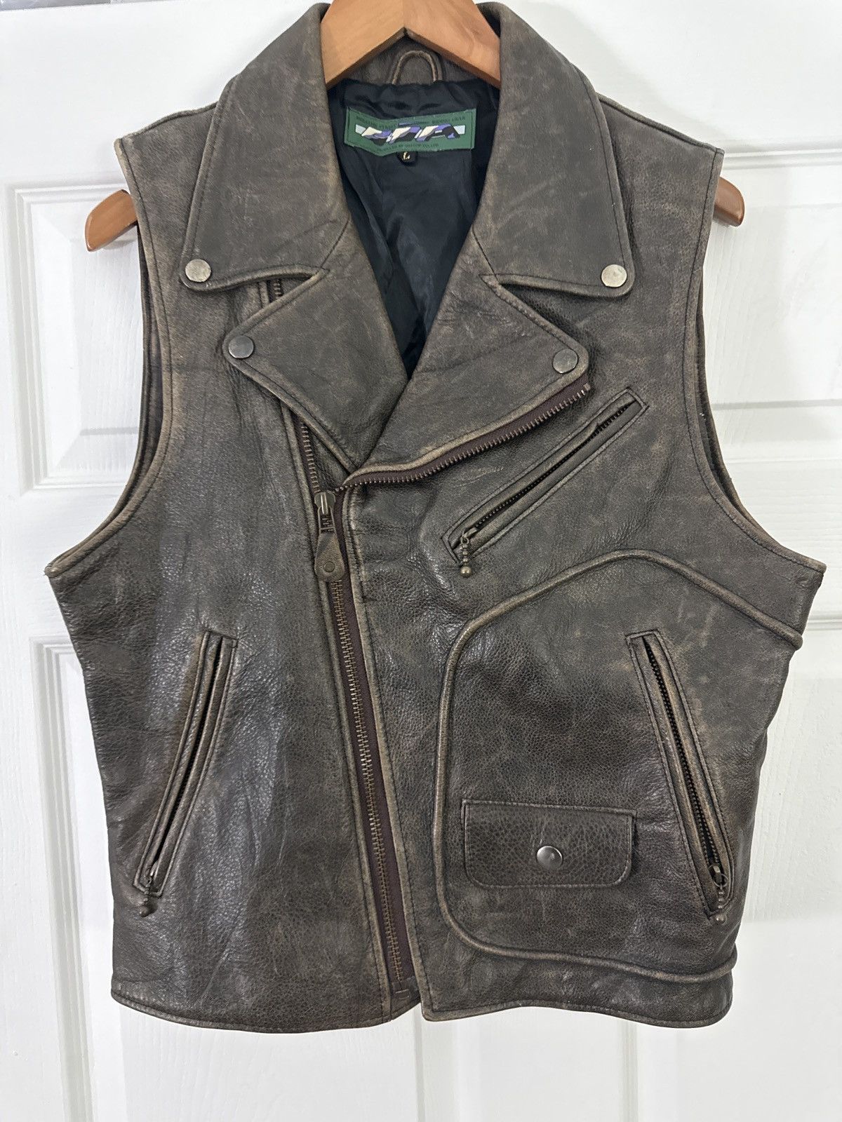Other Leather vest Size US L / EU 52-54 / 3 - 1 Thumbnail