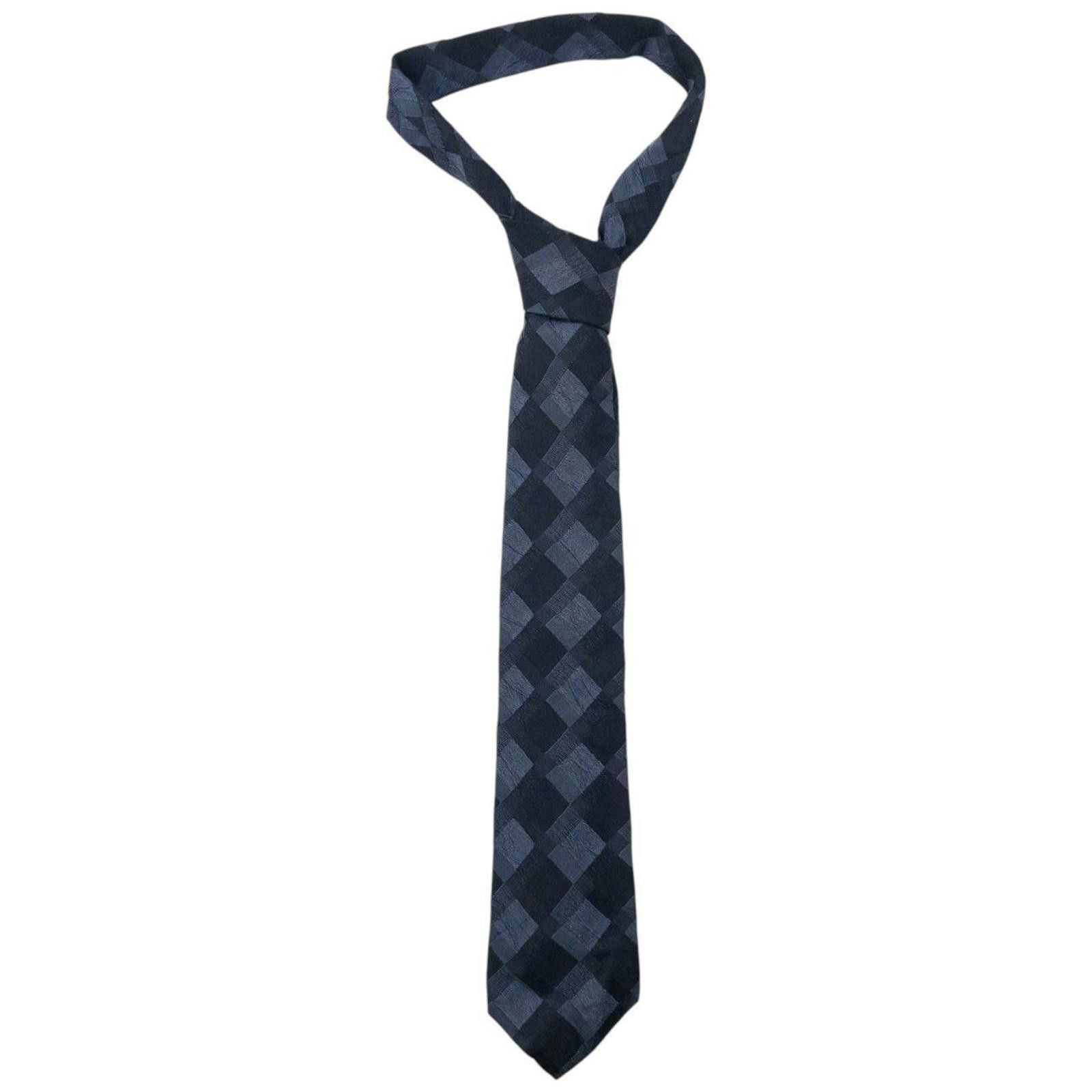Issey Miyake Vintage 90s Issey Miyake Pattern Silk Tie Size ONE SIZE - 1 Thumbnail