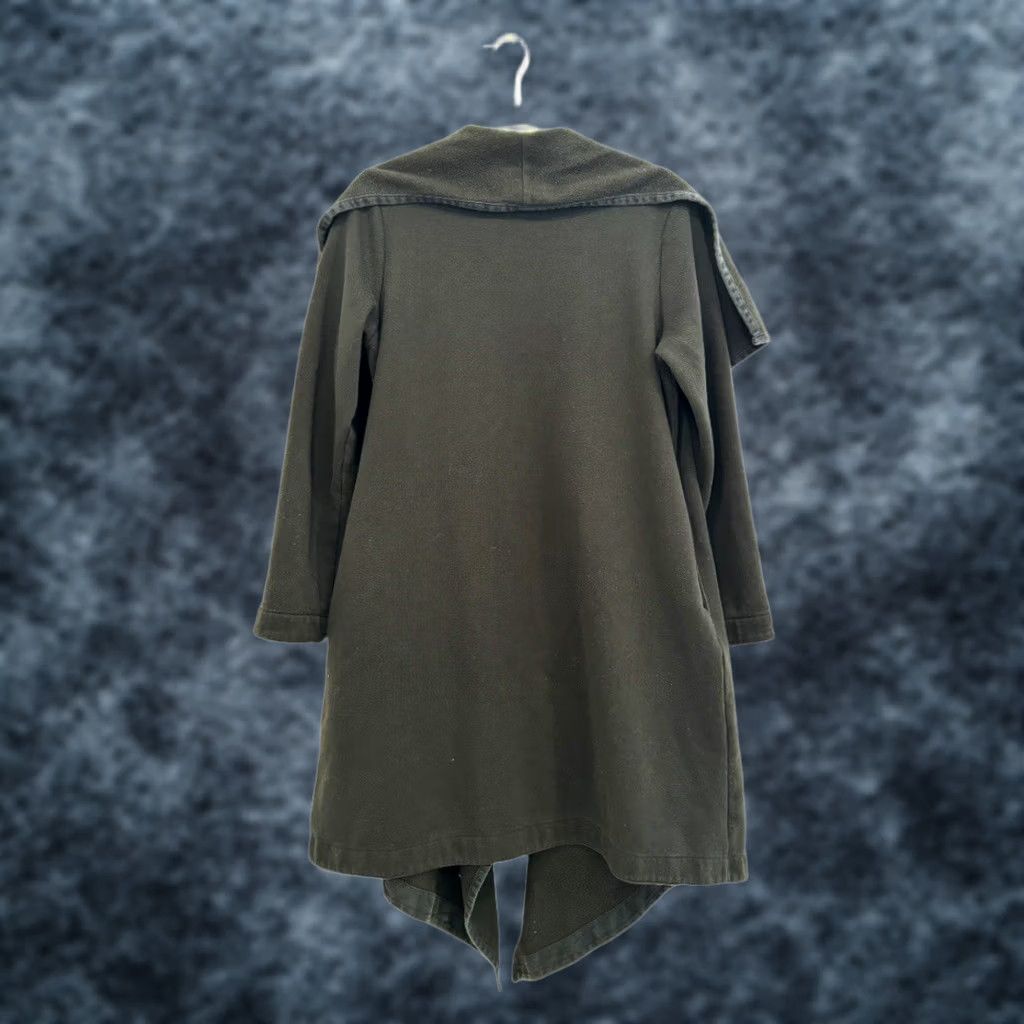 Ugg UGG Jacket Black Cardigan Long Fleece Wrap Open-Knit Drape Front Womens M Cozy Boho Outerwear Size M / US 6-8 / IT 42-44 - 1 Thumbnail