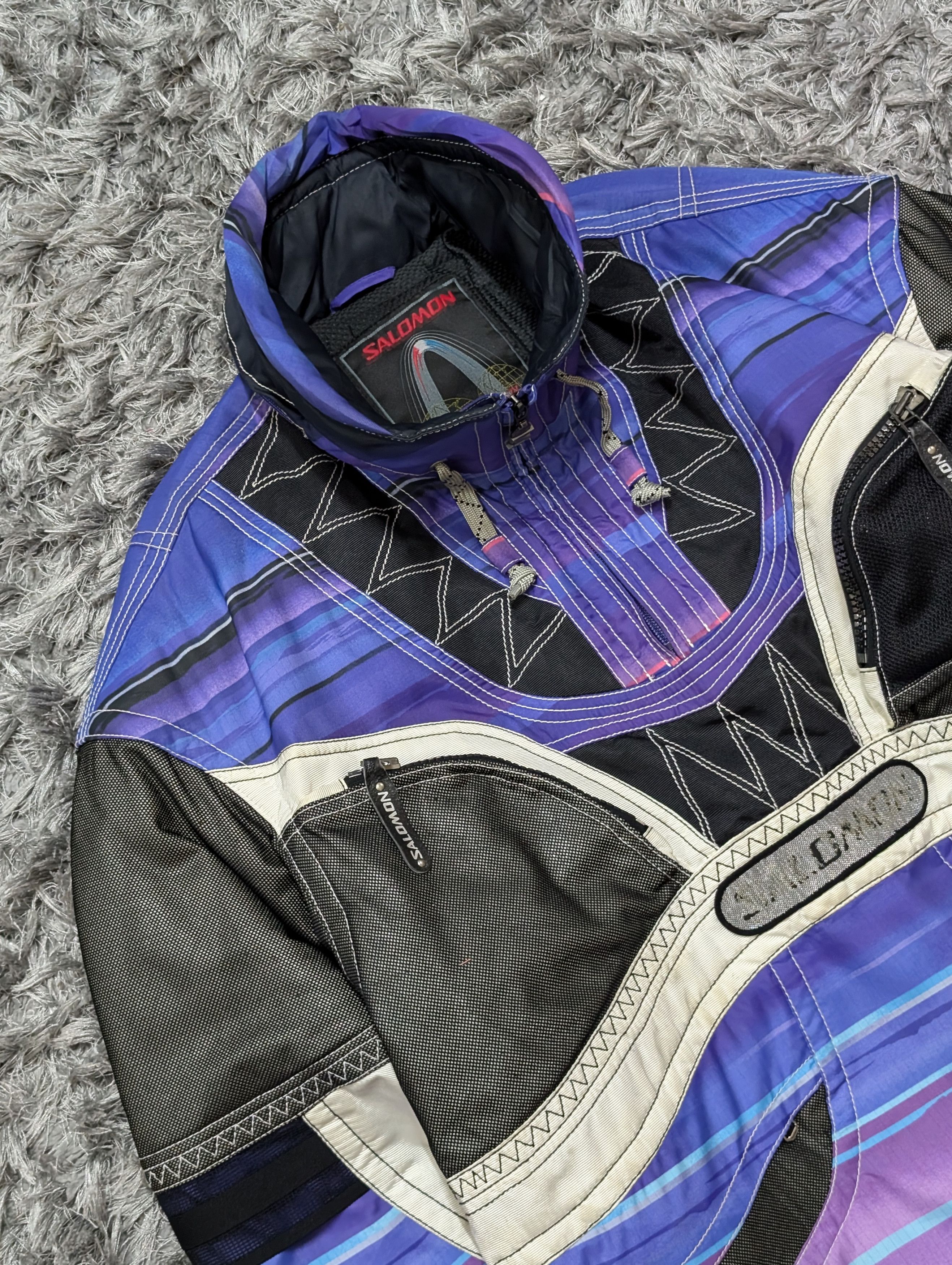 Salomon Vintage Salomon Optimal Movement Ski Jacket Outdoor Coat Size US M / EU 48-50 / 2 - 3 Thumbnail