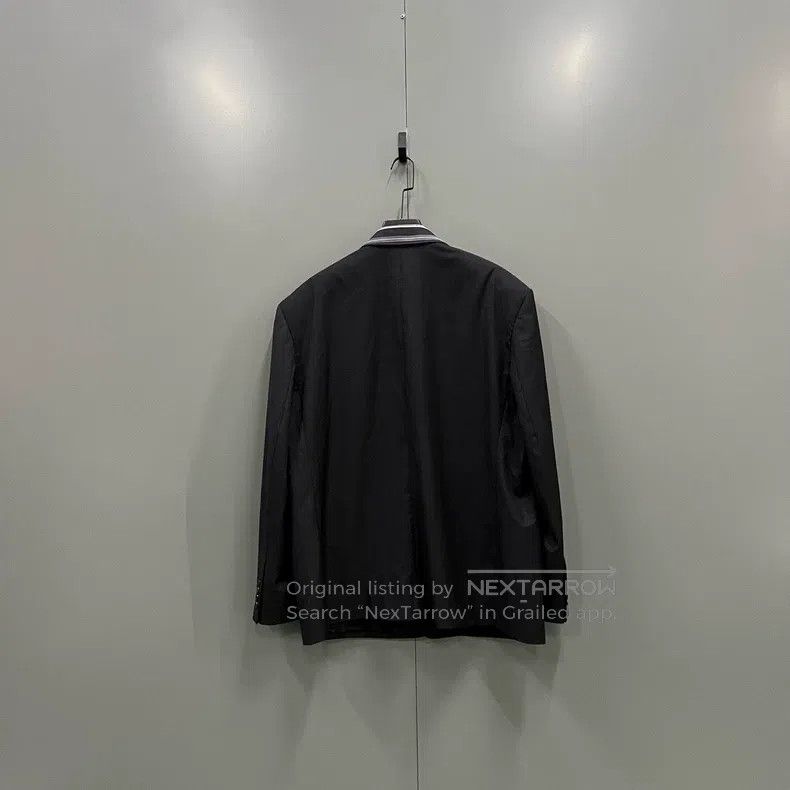 Balenciaga Balenciaga Wool Single-Breasted Blazer Size US M / EU 48-50 / 2 - 2 Thumbnail