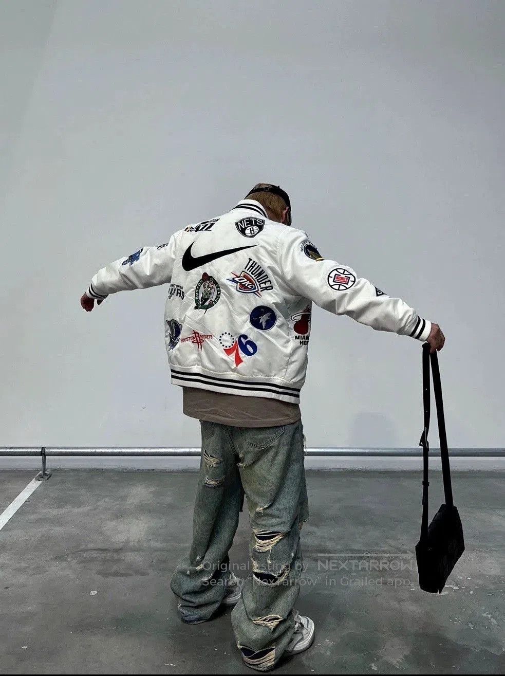Supreme supreme nba baseball jersey in white. Size US XL / EU 56 / 4 - 9 Thumbnail