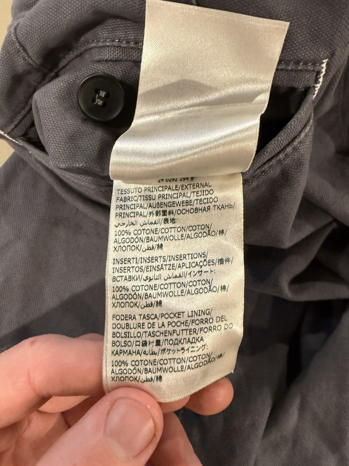 Facetasm × Incotex Gray Distressed Effect Pants Size US 30 / EU 46 - 11 Thumbnail